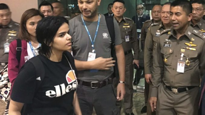 Saudi woman seeking asylum can stay temporarily in Thailand