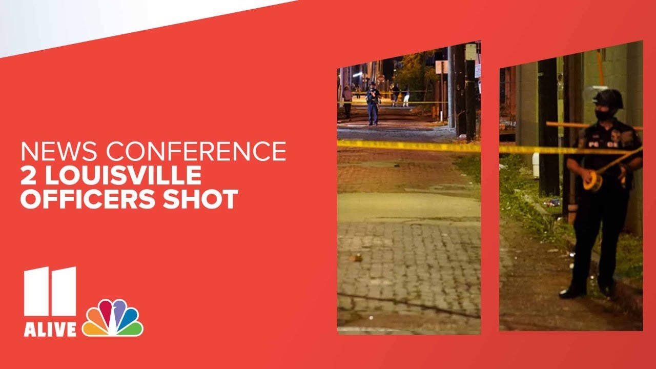 Watch Live Officers shot in Louisville, Kentucky; Officials to give